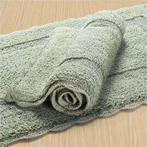 Miniatura 25 de Alfombra de baño de felpilla de algodón de 17 x 24 pulgadas, color beige, tapete de baño de felpa suave, ultra absorbente, de secado rápido, lavable
