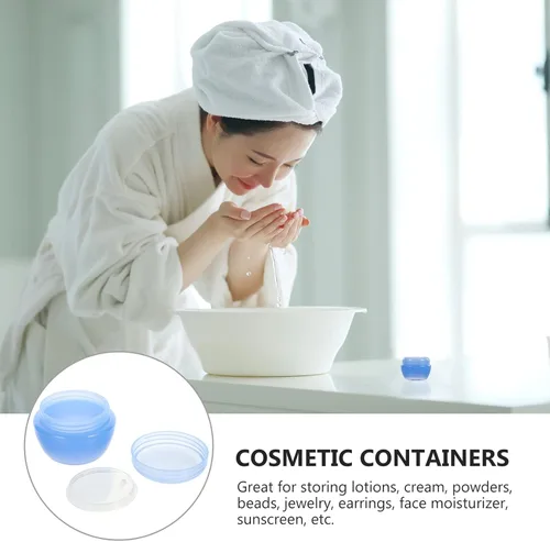 Miniatura 7 de Caja de plástico para crema y leche, tarro de cosméticos de plástico, envases de crema cosmética, tarros de plástico con encantos de plástico, tarro