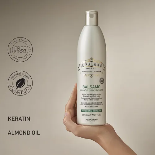 Miniatura 8 de Il Salone Milano Professional Keratin Conditioner for Damaged Hair - Hair Repair - Damaged Hair Treatment - Frizz Control - Smoothing - Hair