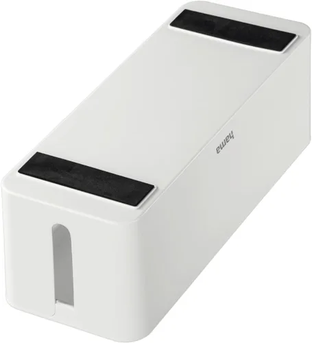 Miniatura 9 de Hama 20662 - Caja de cables Maxi, 6.1 x 15.7 x 5.1 in, con patas de goma, color blanco