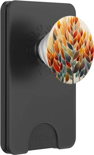 Miniatura 7 de Otoño Otoño Hojas Coloridas Diseño PopSockets Intercambiables PopGrip