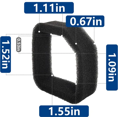 Miniatura 3 de Filtro de aire para RYOBI 560873001 RY251PH RY253SS RY252CS RY08510 RY08544 RY08548 RY08570 RY08574 RY08576 RY09903 RY09973 HOMELITE UT00 8514