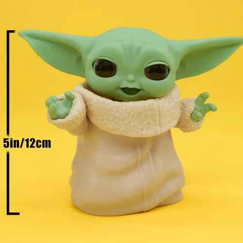 Miniatura 6 de STAR WARS Mixin' Moods Grogu, más de 20 expresiones posables, juguete Grogu de 5 pulgadas de alto, más de 4 años