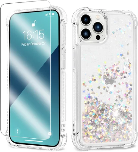 Miniatura 8 de Funda con purpurina para Samsung Z Flip 3, a prueba de golpes, funda de TPU transparente con purpurina líquida para Samsung Z Flip 3 para mujer