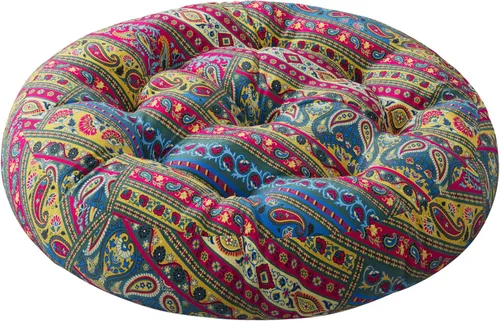 Miniatura 9 de Codi Almohada de Piso para Meditación, Almohadas Boho para Sentarse para Adultos y Niños, Cojín Grande para Yoga Sala de Estar Tatami para Sentarse