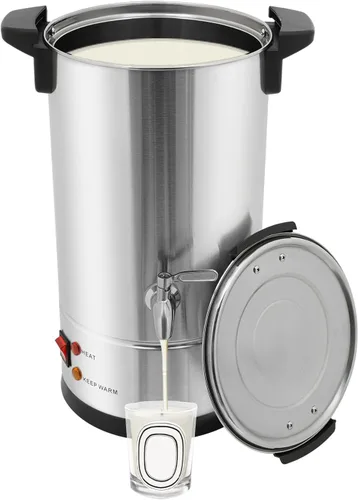 Miniatura 15 de Derretidor de cera para hacer velas, olla de fusión eléctrica comercial de cera de 10L/338.2 onzas con control de temperatura y boquilla de vertido