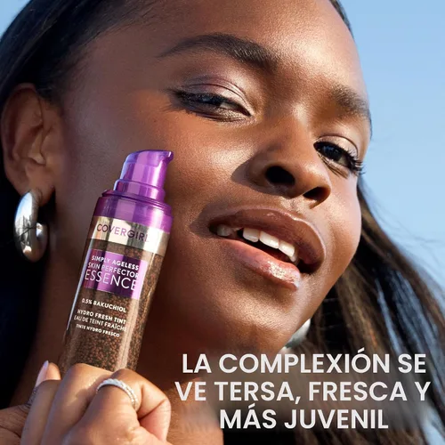 Miniatura 7 de Covergirl Simply Ageless - Base de maquillaje en esencia perfeccionada para la piel, 10 Fair, Maquillaje híbrido para el cuidado de la piel