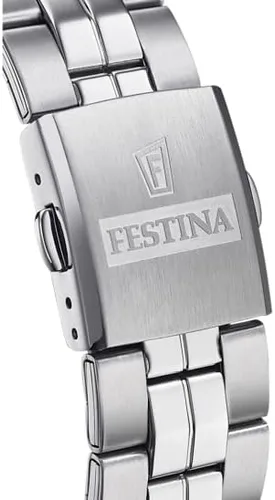 Miniatura 2 de Festina Reloj de cuarzo para hombre con correa de acero inoxidable plateado 16 Modelo F204371