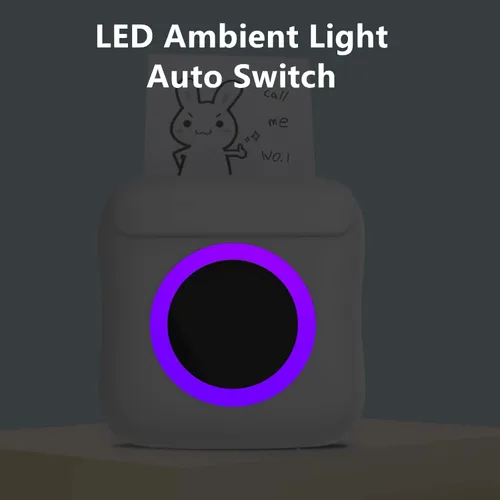 Miniatura 6 de Mini impresora, impresora portátil Bluetooth sin tinta con papel adhesivo y bolígrafo de color, fabricante de calcomanías térmicas para bricolaje