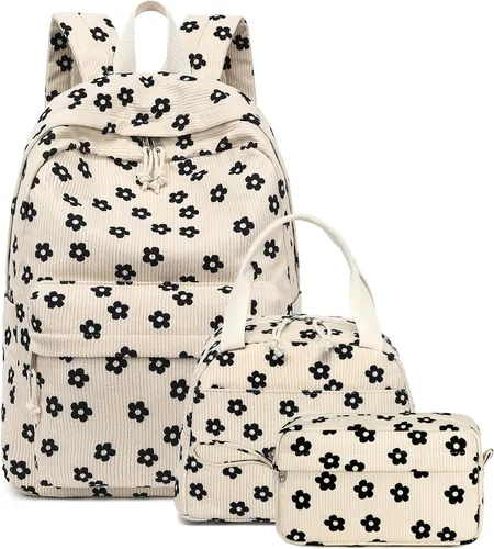 Miniatura 96 de Bluboon Juego de mochila para adolescentes, mochila escolar para niñas, lonchera y lápices, bolsas para estudiantes, 3 en 1, rosa-3 juegos, Escuela