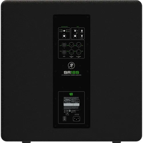 Miniatura 2 de Mackie SR18S, subwoofer profesional amplificado de 18 pulgadas y 1600W