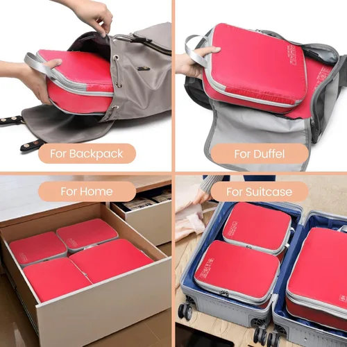 Miniatura 8 de Cambond - Cubos de compresión para viajes, organizadores de equipaje para maletas