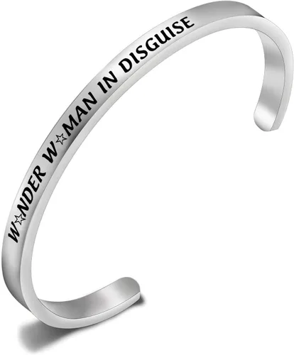 ENSIANTH WW Jewelry - Regalo inspirado en la película WW en disfraz, joyería del Día de la Madre, Metal, Acero inoxidable