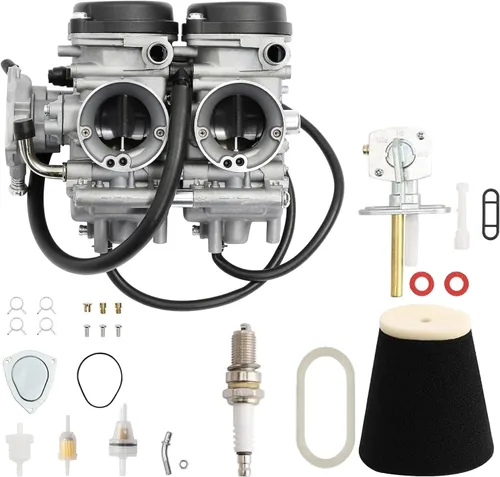 Miniatura 8 de Carburador de reemplazo compatible con Yamaha Raptor 660 660R YFM660 YFM 660R ATV Quad Carb 2001 2002 2003 2004 2005 Reemplaza 5LP-14900-00-00