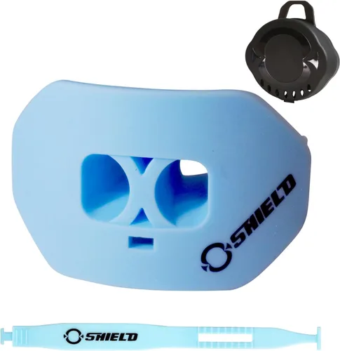 Miniatura 18 de O Shield Protector bucal Core Football con correa desmontable, protector de labios apto para fútbol americano, 7 contra 7, bandera de fútbol