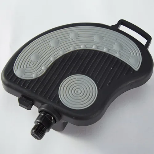 Miniatura 5 de Pedales de bicicleta estática con correas, Pedales de bicicleta reclinada estacionaria, Rosca de 9/16 "para bicicleta de spin, Bicicleta estática