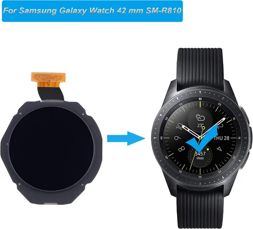 Miniatura 5 de Pantalla LCD compatible con Samsung Galaxy Watch 42MM SM-R810 GH97 LCD táctil Asamblea con herramientas