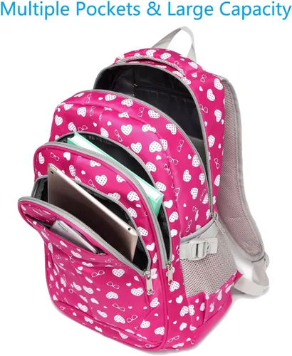 Miniatura 5 de BLUEFAIRY - Mochilas para niños y niñas, escuela primaria, jardín de niños