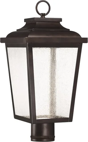 Miniatura 6 de Minka Lavery Luces de poste al aire libre 72177-189-L Irvington Manor Farol de poste exterior, 1 luz LED 13 vatios, bronce Chelesa Chelesa Acabado