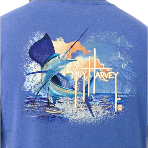 Miniatura 87 de Guy Harvey Camiseta de manga corta Threadcycled para hombre
