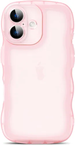 Miniatura 73 de SKYLMW Compatible con iPhone 6s Plus/6 Plus Case de 5.5", Linda Kawaii Marco Ondulado Rizado Forma de Marco Funda de Silicona Suave Resistente a