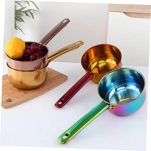 Miniatura 3 de SHOWERORO Cucharón de agua con mango largo, diseño ergonómico, utensilio de cocina para cuchara de agua, portátil, multiusos para cocinar y lavar