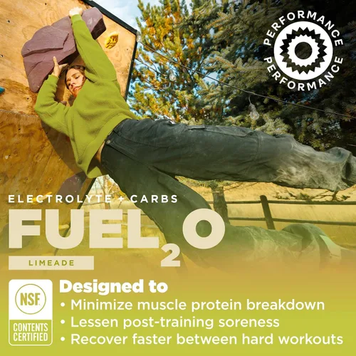 Miniatura 3 de Gnarly Nutrition Fuel2O Polvo de electrolitos, Limeade – Certificado NSF Sport – Solución de electrolitos, combustible, reposición y recuperación