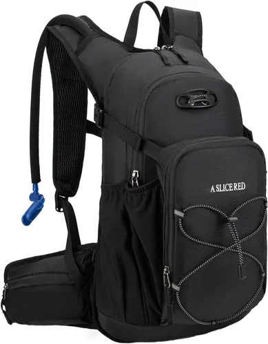 Mochila de hidratación, mochila de agua ligera para senderismo con vejiga de agua a prueba de fugas de 3 L, paquete de hidratación aislada ideal