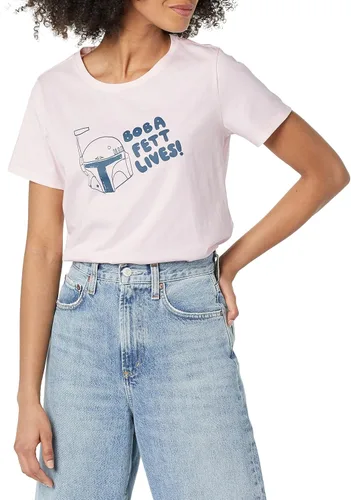 Miniatura 5 de Tienda Essentials Disney Marvel Star Wars Camisetas de manga corta con cuello redondo para mujer, paquete de 2