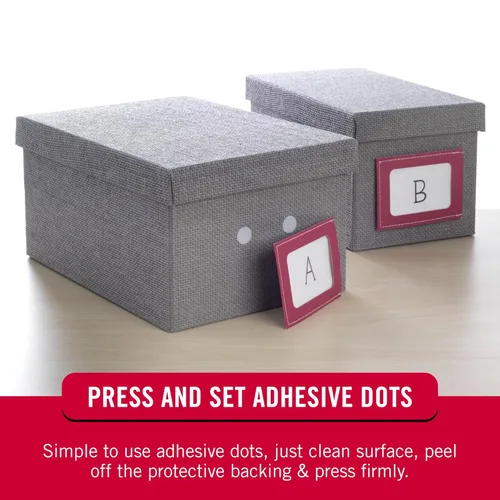Miniatura 4 de VELCRO Brand Puntos con adhesivo Círculos redondos de velcro con parte trasera adhesiva 5/8 pulgadas, paquete de 80 Artes y manualidades