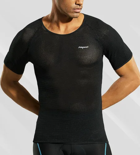 Miniatura 4 de Chalecos para hombremanga corta ciclismo capa base transpirable malla sin mangas Ciclismo capa base bicicleta ultraligera camisetas