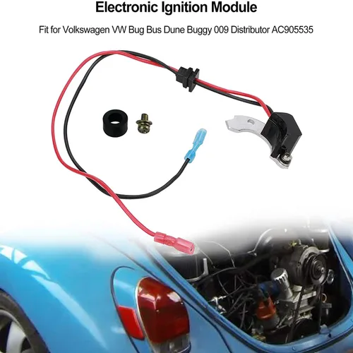 Miniatura 2 de Módulo de encendido electrónico apto para VW Bug Bus Dune Buggy 009 Distribuidor AC905535 T099988535