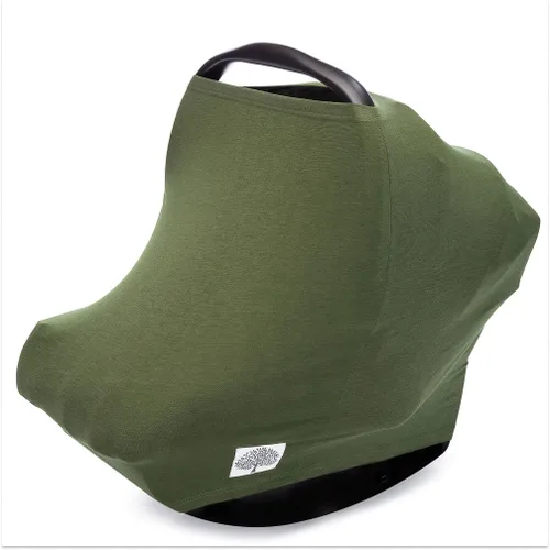Miniatura 25 de Parker Baby - Funda de asiento de automóvil 4 en 1 para niños, toldo elástico para asiento de automóvil, funda de lactancia, funda para carrito
