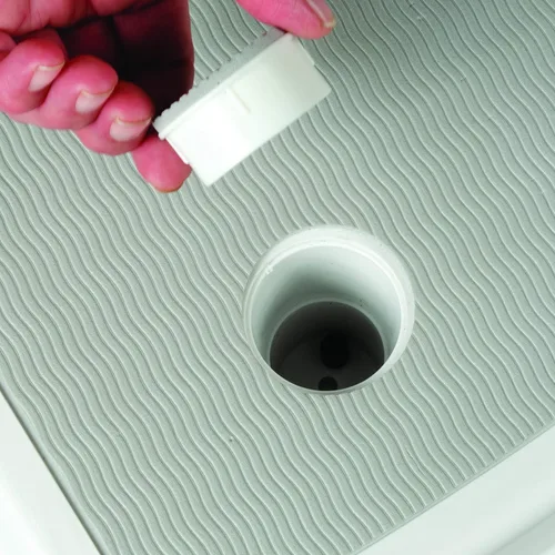 Miniatura 3 de IdeaWorks Baño Paso de forma segura en las bañeras, color blanco