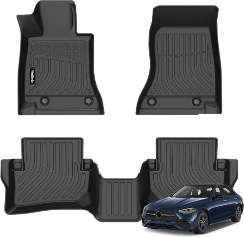 Miniatura 156 de Tapetes de piso para todo clima y forro de carga con respaldo para Chevrolet Suburban de 7 asientos 2021-2025 / GMC Yukon XL de 7 asientos