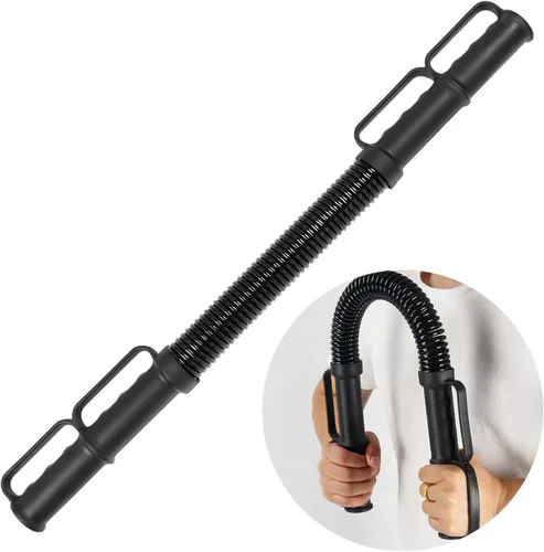 Miniatura 8 de INNOLIFE Barra giratoria eléctrica, expansor de pecho ajustable, equipo de ejercicio de la parte superior del cuerpo para entrenamiento de pecho