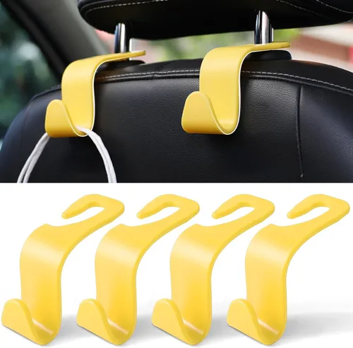 Miniatura 17 de LivTee - Gancho para reposacabezas de asiento de coche, ganchos para asientos de auto, organizador de almacenamiento interior, accesorios para Bling