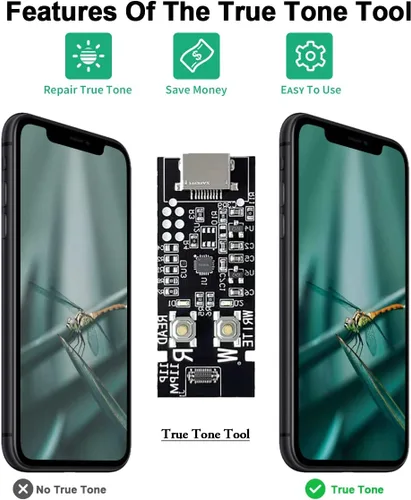 Miniatura 4 de para iPhone 11 PRO Reemplazo de pantalla OLED de 5.8" (A2160, A2217, A2215), con reparación True Tone, Face ID, Kit de reparación de pantalla 3D