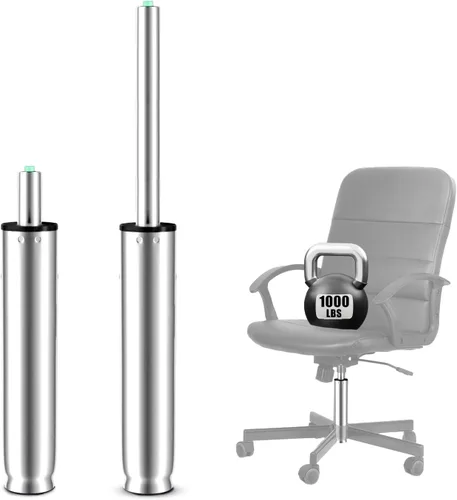 Miniatura 15 de Reemplazo del cilindro de elevación de gas para silla de oficina de 11 a 17 pulgadas, cilindro de silla alta de 5.5 pulgadas de carrera, pistón