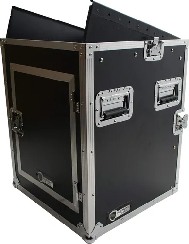 Miniatura 4 de Harmony Audio Case HCM12U DJ Pro Audio 10U Slant Top 14U Vertical Mixer Rack Case