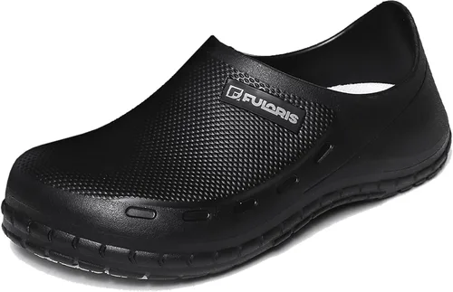 Zapatos antideslizantes para hombres, resistentes al aceite, al agua, para chef, enfermería, médicos, adecuados para cocina, restaurante, jardín,