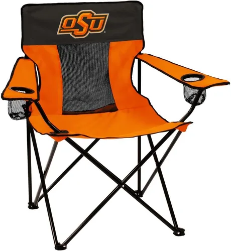 Miniatura 50 de Logo Brands NCAA Georgia Bulldogs Elite Silla Portátil - Silla Premium para Exteriores con Portavasos, Marco de Acero con Recubrimiento en Polvo