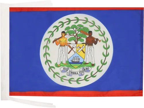 Miniatura 730 de Bandera de México AZ FLAG, 45.7 x 30.5 cm, con cordones - Pequeñas banderas mexicanas de 30 x 45 cm - Bandera de 45.7 x 30.5 cm