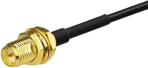 Miniatura 7 de Bingfu Cable de extensión de antena WiFi RP-SMA macho a RP-SMA hembra montaje en mamparo RG174 Cable coaxial 3.3 ft 3 pies para enrutador WiFi