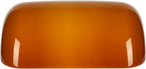 Miniatura 2 de FIRVRE Pantallas de lámpara para lámparas de mesa, pantalla de lámpara de cristal de banquero de repuesto, cubierta de lámpara de escritorio de Ámbar