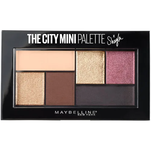 Maybelline New York Makeup The City Mini paleta de sombras de ojos X Shayla, paleta de sombras de ojos Shayla, 0.14 onzas, 1 unidad (paquete de 1),