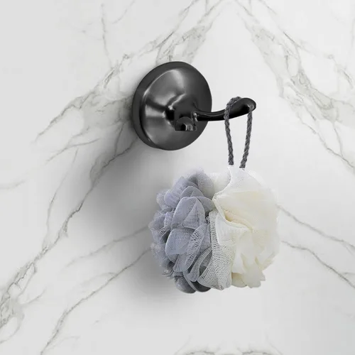 Miniatura 4 de Juego de 8 piezas de accesorios de baño de níquel cepillado, ajustables, expandibles, toalleros, anillo, soporte para papel higiénico, ganchos