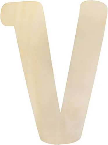 Miniatura 27 de Letras de madera grandes S, letras de madera grandes de 12 pulgadas, letras de madera sin terminar para decoración de pared, manualidades, tablero
