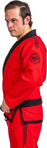 Miniatura 2 de Conjunto de uniforme Gi para adultos, BJJ Jiu Jitsu Gi, kimono y pantalones, preencogido