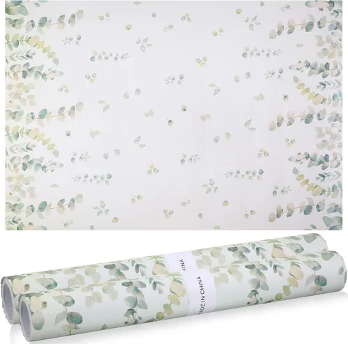 Miniatura 11 de 24 hojas de forros perfumados para cajones de 15.7 x 22.8 pulgadas, color lavanda, papel no adhesivo, estampado floral perfumado para armario